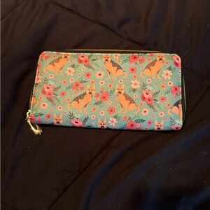 German shepherd wallet.